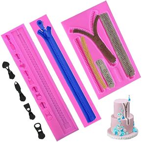 اللعب العفن سستة سلسلة قوالب السيليكون DIY بها بنفسك كعكة فندان البسكويت الكوكيز الصابون السكر بودنغ الشوكولاته الحلوى الصلبة الحلوى شمعة ديكور محفظة حقيبة القالب