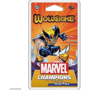 Marvel Champions The Card Game Wolverine HERO PACK - Superhero Strategy Game, Cooperative Game for Kids and Adults, Ages 14+, 1-4 Players, 45-90 Minute Playtime, Made by Fantasy Flight Games in Kuwait