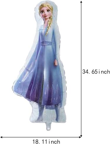 باقة بالونات عيد الميلاد الرابع من فروزن، بالونات فويل فروزن للأطفال، زينة حفلات عيد الميلاد الرابع وحفلات استقبال المولود الجديد (عيد الميلاد الرابع) in Kuwait