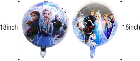 باقة بالونات عيد الميلاد الرابع من فروزن، بالونات فويل فروزن للأطفال، زينة حفلات عيد الميلاد الرابع وحفلات استقبال المولود الجديد (عيد الميلاد الرابع) in Kuwait