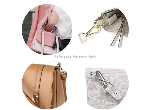 CRAFTMEMORE 2pcs Snap Hooks Swivel Push Gate Clip Metal Lobster Clasps Purse Accessories SRCH (1 1/2 Inches, Brushed Brass) in Saudi Arabia