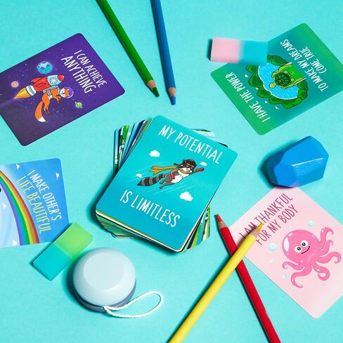 Affirmation Cards for Kids - Mindfulness Positive Messages for Children in Saudi Arabia