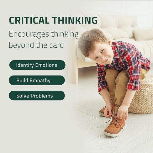 Solution Seekers Problem Solving Scenarios for Kids - Autism Learning Materials - Speech Therapy Materials, Emotional Regulation, and Reasoning Skills - Therapy Cards for Therapists and ASD Kids in Saudi Arabia