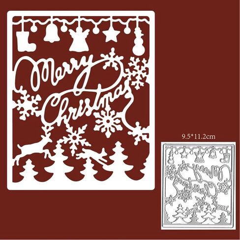 قالب مقطوع لعيد الميلاد المجيد من CHICNIQ لصنع البطاقات وسجل القصاصات in Kuwait