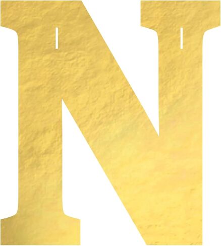 Create Your Own Gold Foil Letter "B" Banner - 4.5" (Pack Of 1) - Perfect For Personalized Celebrations & Events in Saudi Arabia