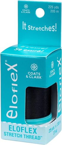 C&C Eloflex Streatchable Thread 3 - Pack of Black Thread in Saudi Arabia