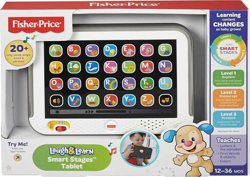 Fisher Price Smart Stages Tablet- Grey in Kuwait