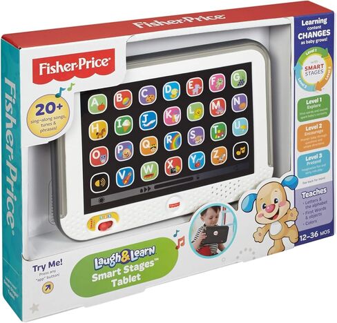 Fisher Price Smart Stages Tablet- Grey in Kuwait