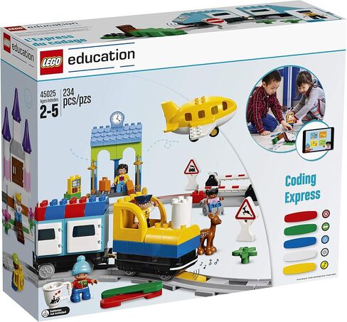 LEGO Education DUPLO Coding Express 45025, Fun STEM Educational Toy, Introduction to Steam Learning for Girls & Boys Ages 2 & Up (234Piece) in Saudi Arabia
