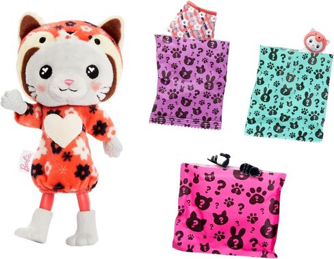 Barbie Cutie Reveal Chelsea Doll & Accessories, Animal Plush Costume & 6 Surprises Including Color Change, Teddy Bear as Dolphin in Saudi Arabia