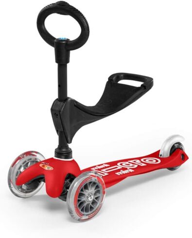 Micro Kickboard - Mini 3in1 Deluxe 3-Stage Ride-on Micro Scooter Toddler Toys for Ages 12 Months to 5 Years in Saudi Arabia