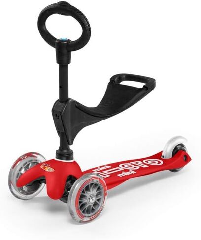 Micro Kickboard - Mini 3in1 Deluxe 3-Stage Ride-on Micro Scooter Toddler Toys for Ages 12 Months to 5 Years in Saudi Arabia