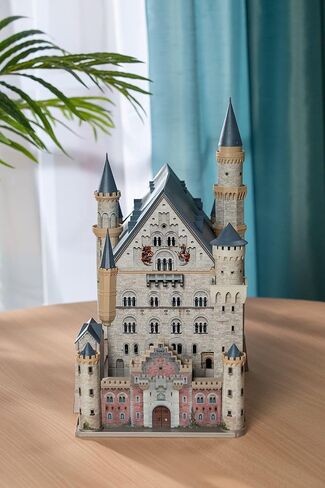 Ravensburger Neuschwanstein 216 Piece 3D Jigsaw Puzzle for Kids and Adults - Easy Click Technology Means Pieces Fit Together Perfectly in Saudi Arabia