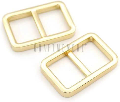 CRAFTMEMORE 1/2 Inch Slide Buckle Bag Belt Strap Adjuster Quality Purse Accessories 4 pcs SC11 in Saudi Arabia