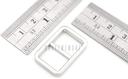 CRAFTMEMORE 1/2 Inch Slide Buckle Bag Belt Strap Adjuster Quality Purse Accessories 4 pcs SC11 in Saudi Arabia
