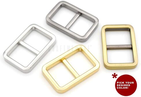 CRAFTMEMORE 1/2 Inch Slide Buckle Bag Belt Strap Adjuster Quality Purse Accessories 4 pcs SC11 in Saudi Arabia