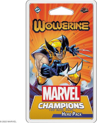 Marvel Champions The Card Game Wolverine HERO PACK - Superhero Strategy Game, Cooperative Game for Kids and Adults, Ages 14+, 1-4 Players, 45-90 Minute Playtime, Made by Fantasy Flight Games in Saudi Arabia