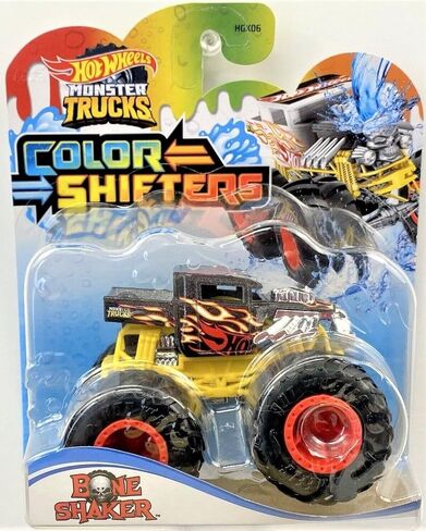 Hot Wheels 2022 - Bone Shaker - Monster Trucks - Color Shifters in Saudi Arabia