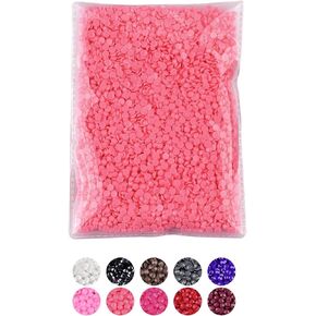 Blinginbox Flatback Rhinestones,Non Hotfix Solid Resin Round Bead Charm Jewelry Diamond for Nail Art,Crafts,Tumblers,5000pcs,3mm Black