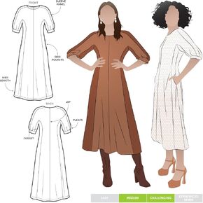 Style Arc Sewing Pattern - Penelope Woven Dress (Sizes 10-22) in Saudi Arabia