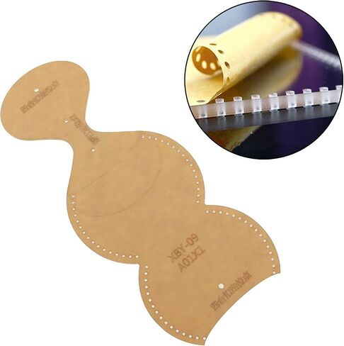 E-outstanding Coin Purse Acrylic Template Leather Pattern Acrylic Perspex Template Purse Stencil Template Tool in Saudi Arabia