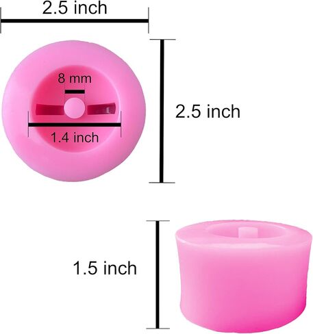 مس اند مستر قالب سيليكون بغطاء على شكل فأر (قطعتان) in Kuwait