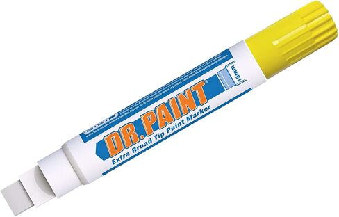 U-Mark DR. Paint Extra Large Paint Marker, 15 mm Tip, Black (Pack of 6) 10881 in Saudi Arabia