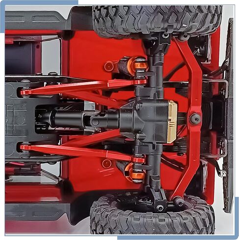 Zolikar RC Metal Driveshafts Steel Drive Shafts Front and Rear Center Shaft for TRX4M Upgrades 1/18 Scale RC Crawler Car Accessories in Saudi Arabia