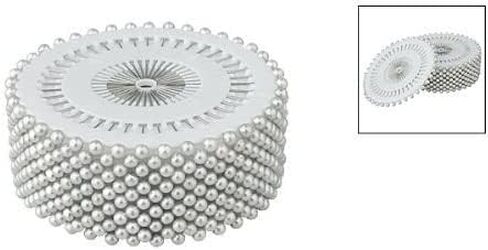 Round Pearl Head Sewing Pins Straight Pins Head pins,1.5 inch - 480 Pcs (Black) in Kuwait