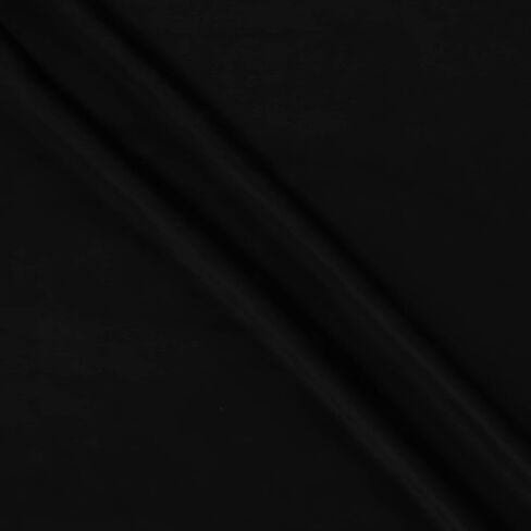 Mook Fabrics Minky Fleece Solid, Black Cut by The Yard in Saudi Arabia