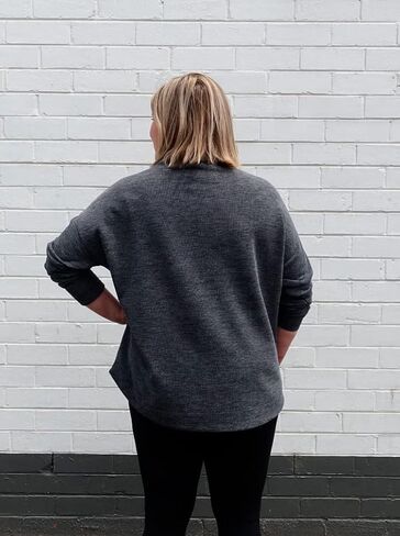 نمط الخياطة المقوس - بلوزة Verity Knit (المقاسات 10-22) in Kuwait