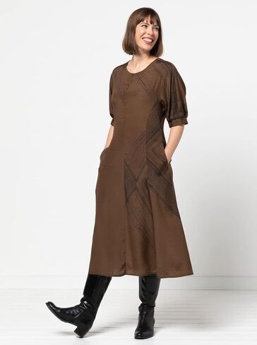 Style Arc Sewing Pattern - Penelope Woven Dress (Sizes 10-22) in Saudi Arabia