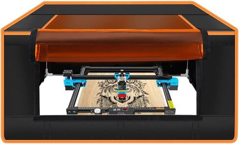 حاوية نقش الليزر OUYZGIA مقاس 740 × 700 × 400 مم غطاء واقٍ مقاوم للحريق مع نظام تهوية لحفارة الليزر الداخلية D1 Pro A5 S10 A20 Pro LE400PRO Master 2 3 TTS-25 TTS-55 ملحقات الترقية in Kuwait