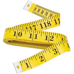 كووتشير شريط قياس ناعم 120 انش بطول 3 متر للخياطة، مسطرة قياس الجسم، ادوات صنع الفساتين، شريط قياس للخياطة in Kuwait
