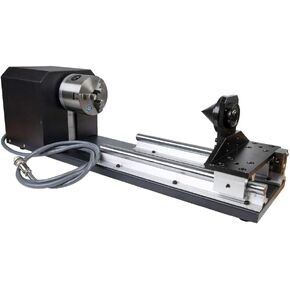 مرفق دوار ليزر Cloudray Co2 محور دوار 3 محاور مرفق دوار ليزر CNC مع محرك متدرج ثلاثي الطور Nema 23 (أسطوانة - 3 دبابيس) in Kuwait