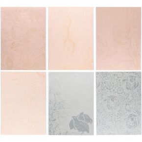 ورق مينو واشي الياباني التقليدي، مجموعة متنوعة للمبتدئين مقاس A4 (21 سم × 29.7 سم) 30 ورقة (6 أنماط × 5 ورقات) in Kuwait