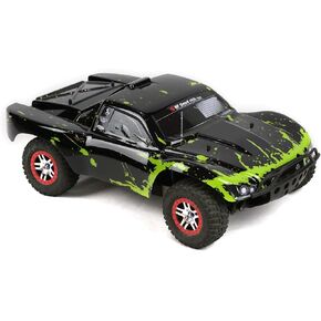 SummitLink Compatible Custom Body Muddy Green Over Black Replacement for 1/10 Scale RC Car or Truck (Truck not Included) SS-BG-01 in Saudi Arabia