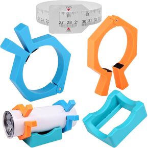 Meytunsin Pinch Perfect Tumbler Clamp، أداة التسامي البهلوان، لفراغات التسامي 20 أونصة، البهلوانات قرصة المشبك المثالي لمستلزمات الورق والزجاج التسامي in Kuwait