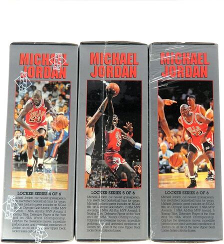 1991 ابار ديك NBA كرة السلة Michael Jordan Locker Series in Kuwait