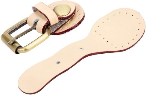HEEPDD Bag Buckle Lock, Sew on Faux Leather Tab Closure with Bronze Fittings for Handbag Shoulder Bag Purse Making Supplies in Saudi Arabia