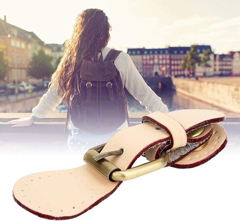 HEEPDD Bag Buckle Lock, Sew on Faux Leather Tab Closure with Bronze Fittings for Handbag Shoulder Bag Purse Making Supplies in Saudi Arabia