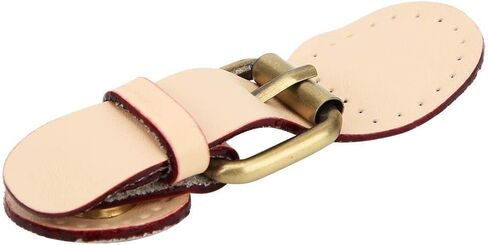 HEEPDD Bag Buckle Lock, Sew on Faux Leather Tab Closure with Bronze Fittings for Handbag Shoulder Bag Purse Making Supplies in Saudi Arabia
