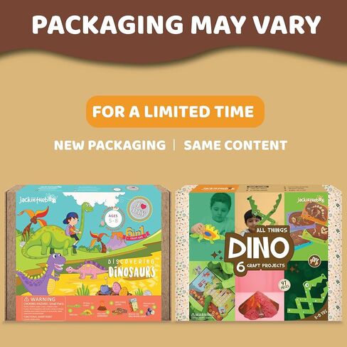 مجموعة حرفية جديدة بنمط ديناصور ولعبة تعليمية للاولاد والبنات | مجموعة 6 انشطة في 1 | هدية رائعة للاطفال من سن 5 الى 8 سنوات | العاب تعليمية ستيم (ديناصور 6 في 1) in Kuwait