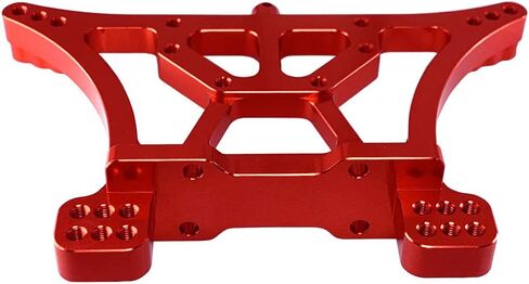 برج صدمات خلفي من الالومنيوم المؤكسد باللون الاحمر لشاحنات تراكساس سلاش ثنائية الدفع 1/10 in Kuwait