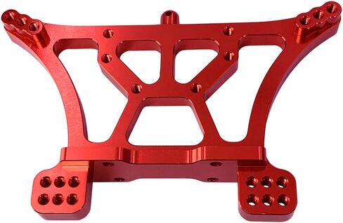 برج صدمات خلفي من الالومنيوم المؤكسد باللون الاحمر لشاحنات تراكساس سلاش ثنائية الدفع 1/10 in Kuwait