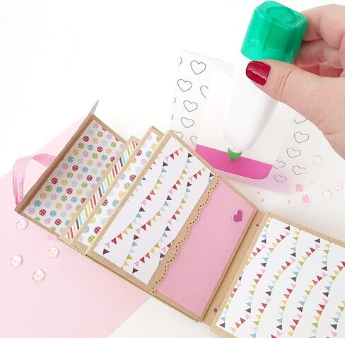 حامل غراء سائل من STANDIY - حامل زجاجة غراء حرفي مكون من عبوتين، طرف رفيع، طرف دقيق، وحامل زجاجة غراء لأداة وضع طرف الإبرة، أدوات سجل القصاصات - من Matty's Crafting Joy in Kuwait