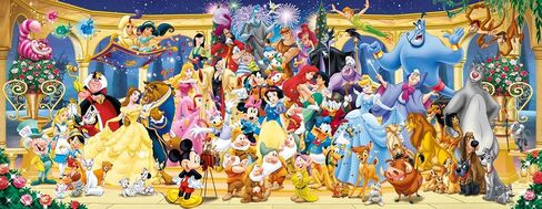 Ravensburger Disney Panoramic Jigsaw Puzzle (1000 Piece) in Saudi Arabia