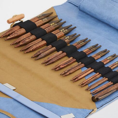 KnitPro Ginger Regal Interchangeable Needle Set 4" (10cm) | 11 US Sizes (4 to 17) in Kuwait