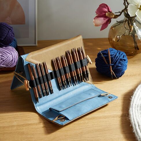 KnitPro Ginger Regal Interchangeable Needle Set 4" (10cm) | 11 US Sizes (4 to 17) in Kuwait