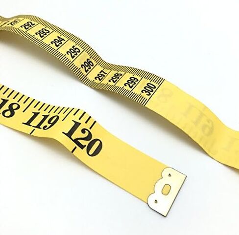 كووتشير شريط قياس ناعم 120 انش بطول 3 متر للخياطة، مسطرة قياس الجسم، ادوات صنع الفساتين، شريط قياس للخياطة in Kuwait